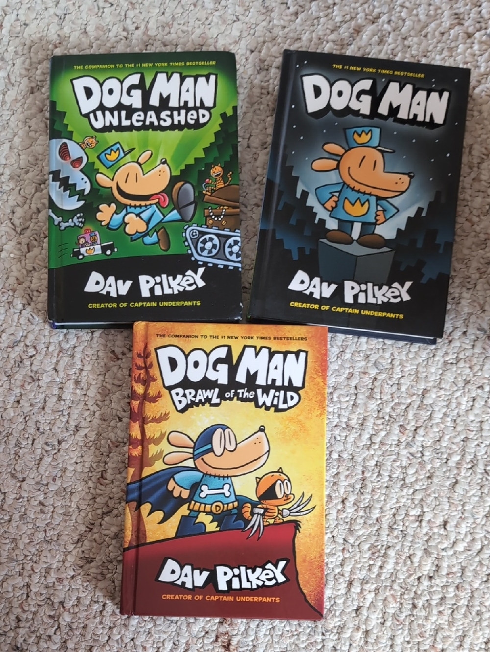 3 Dog Man Books